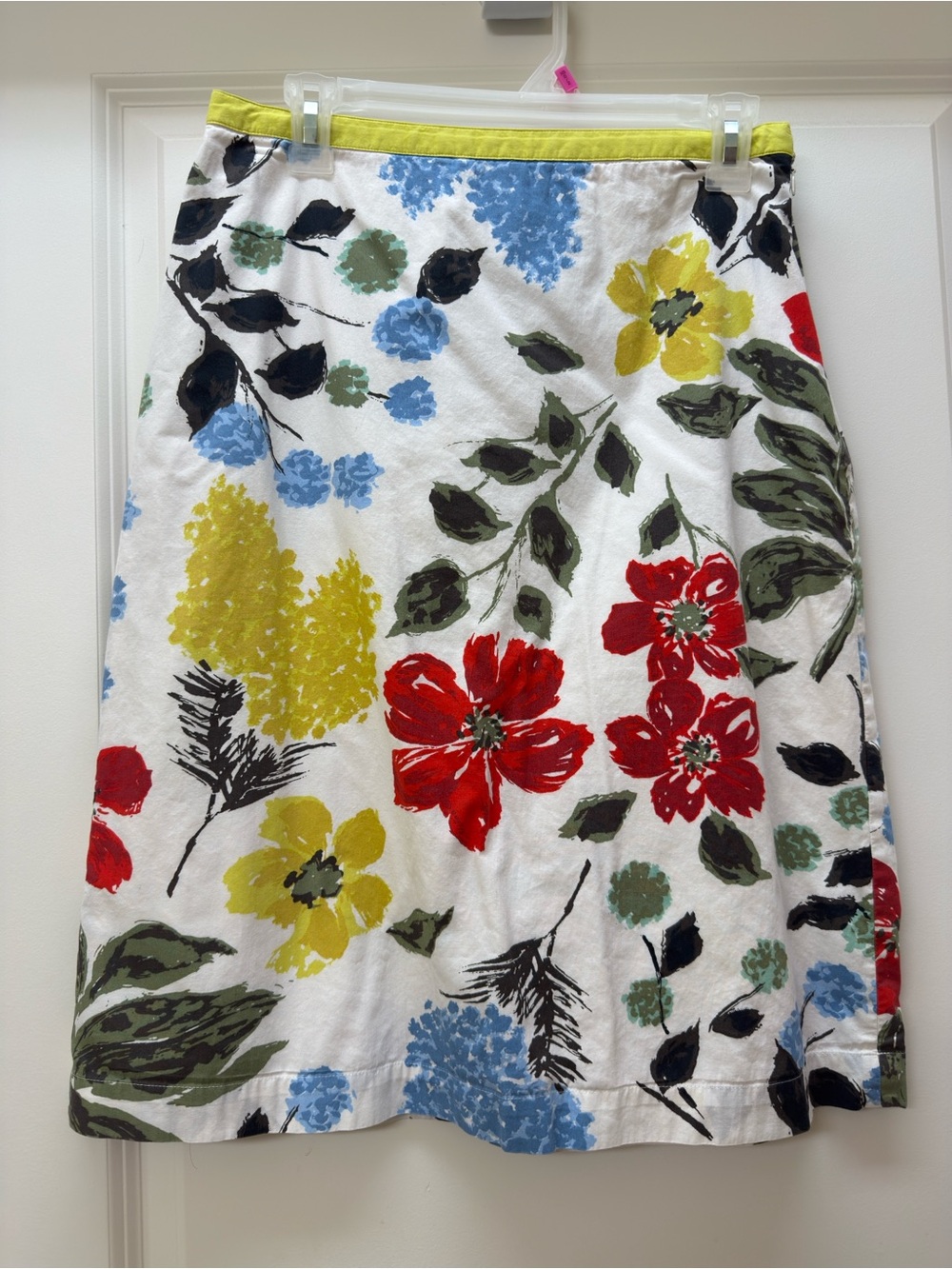 Boden A-Line Floral Skirt